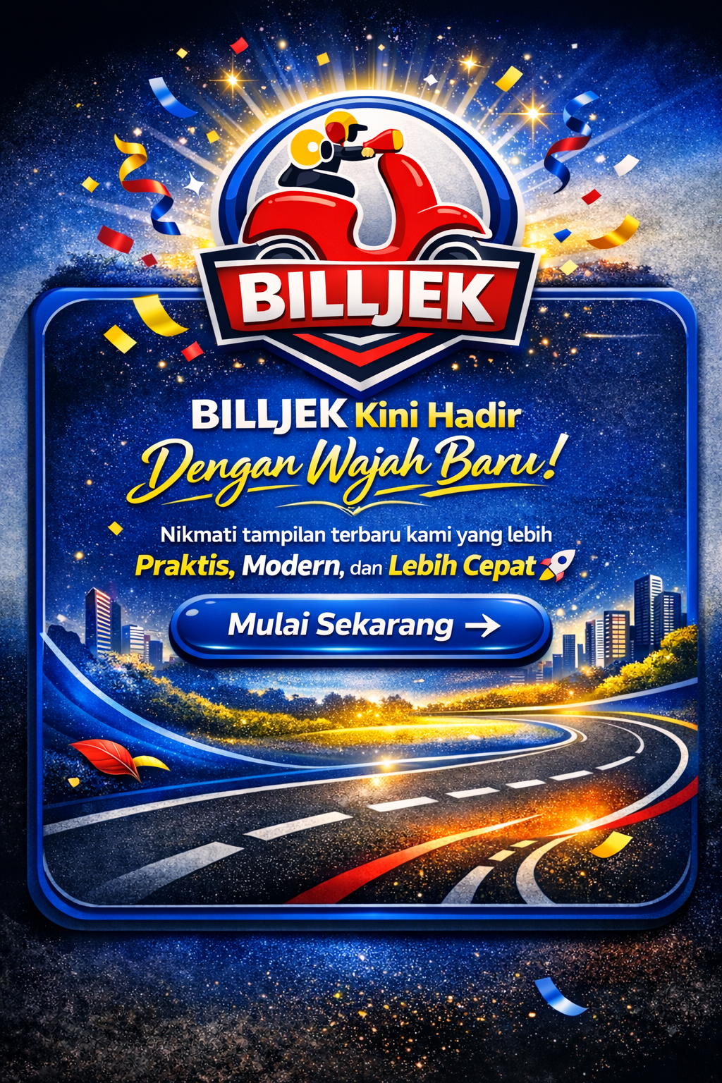 Selamat datang driver Billjek